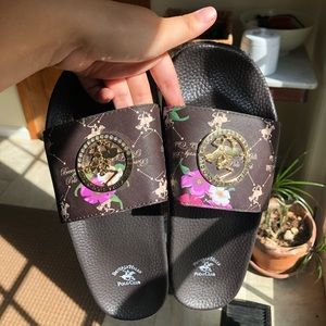 Brand New Beverly Hills Polo Club Slides